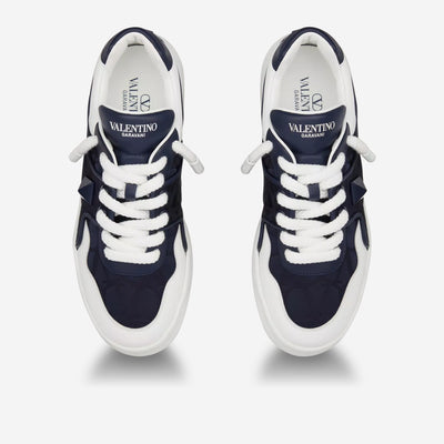 Valentino Garavani One Stud XL Toile Iconographe Jacquard Fabric Sneaker
