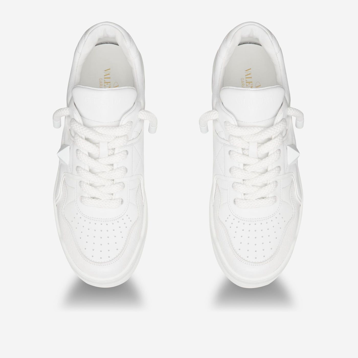 Valentino Garavani One Stud Xl Nappa Leather Low-Top Sneaker