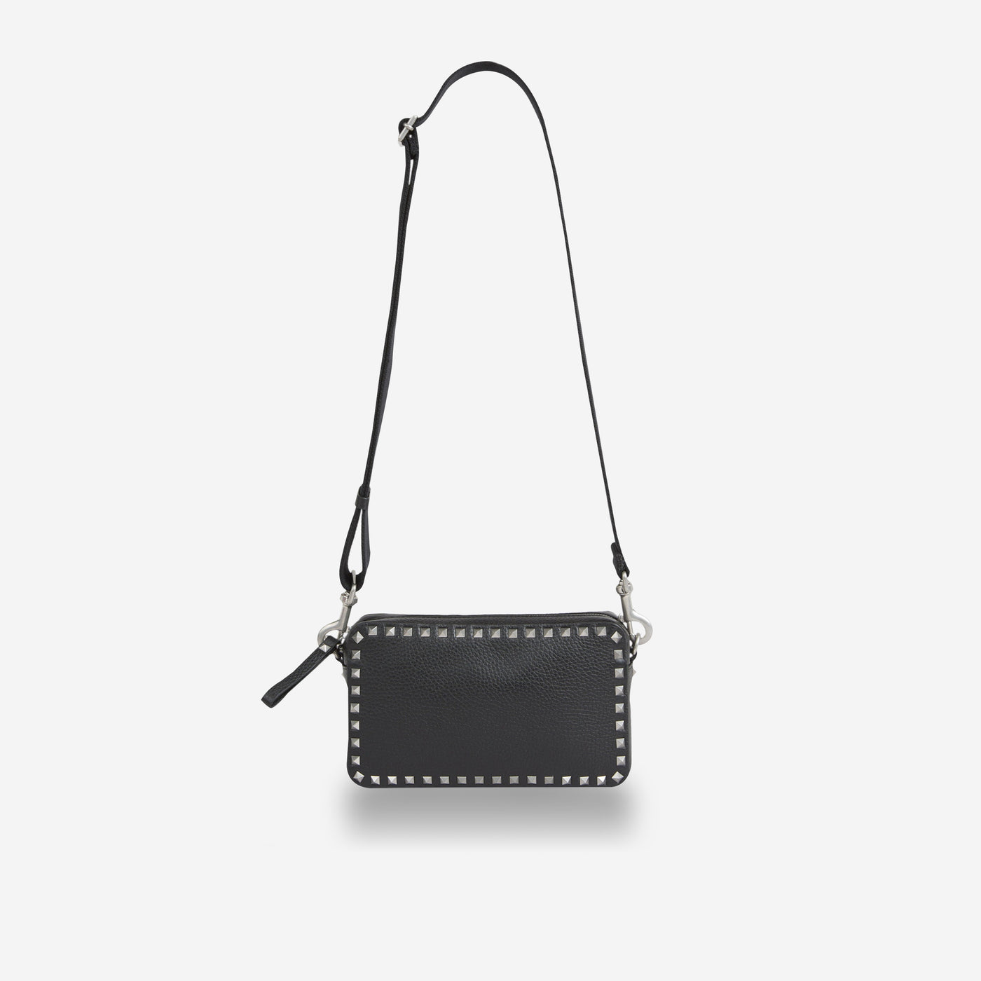 Valentino Garavani Grainy Calfskin Rockstud Cross Body Bag