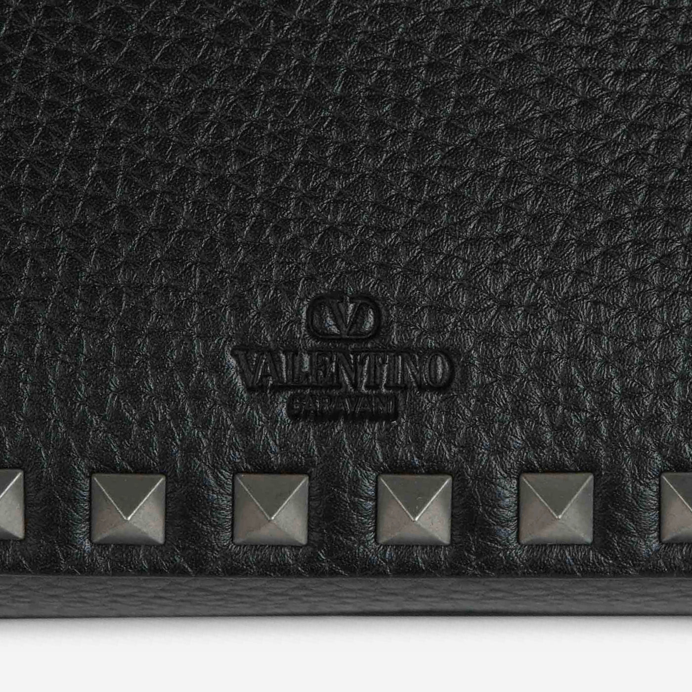 Valentino Garavani Grainy Calfskin Rockstud Cross Body Bag