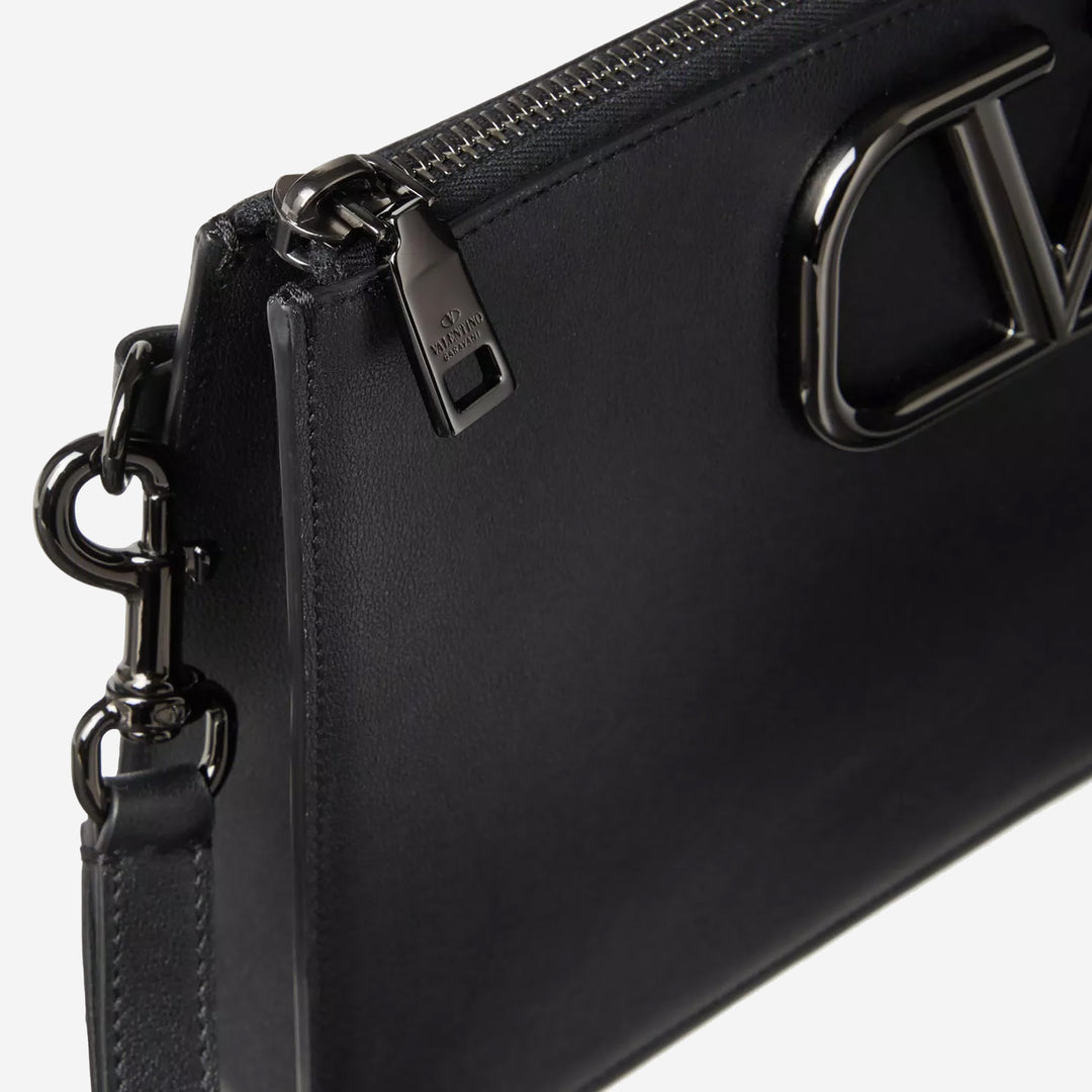 Valentino Garavani VLogo Signature Calfskin Pouch – ZAP