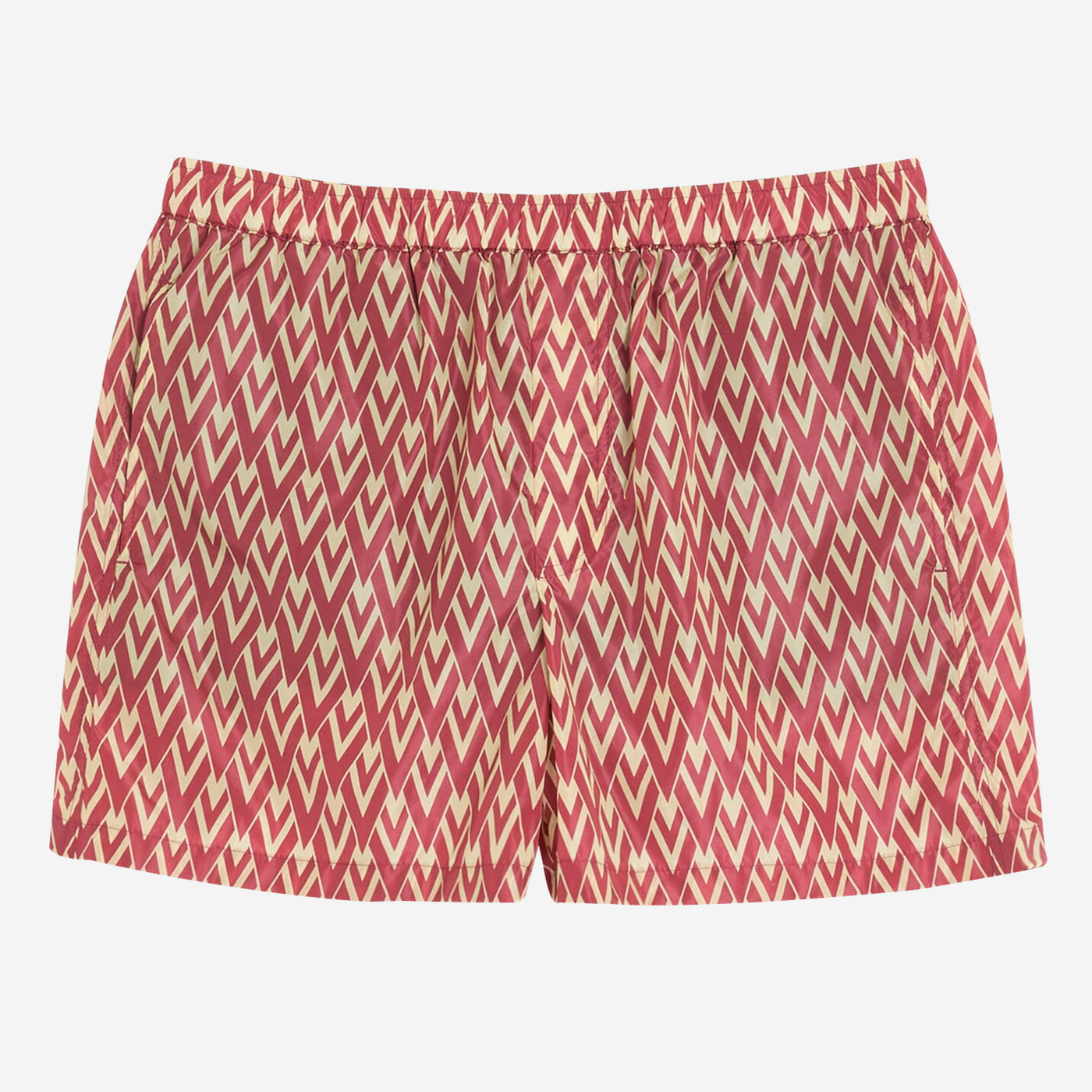 Valentino Garavani Toute La V Print Nylon Swimwear