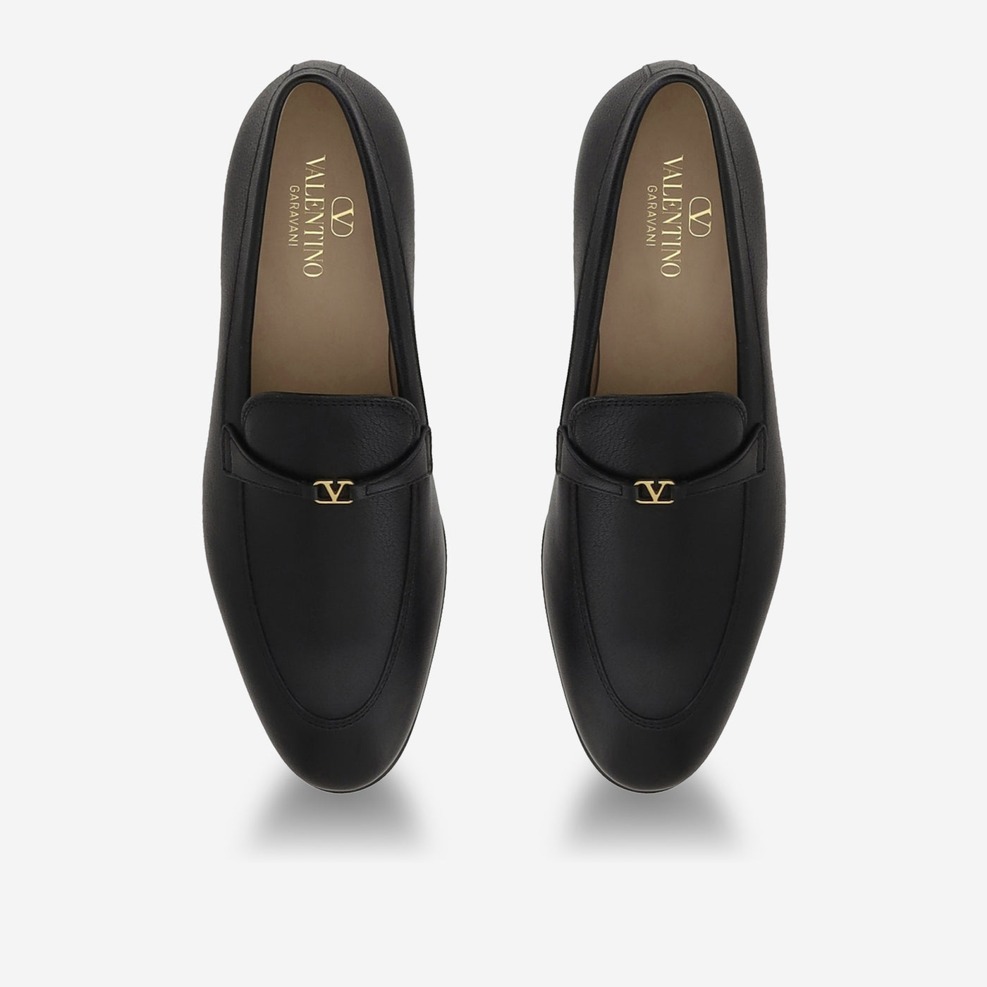 Valentino Garavani Goatskin Leather Loafers