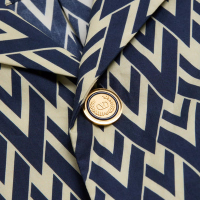 Valentino Garavani Toute La V Print Bowling Shirt