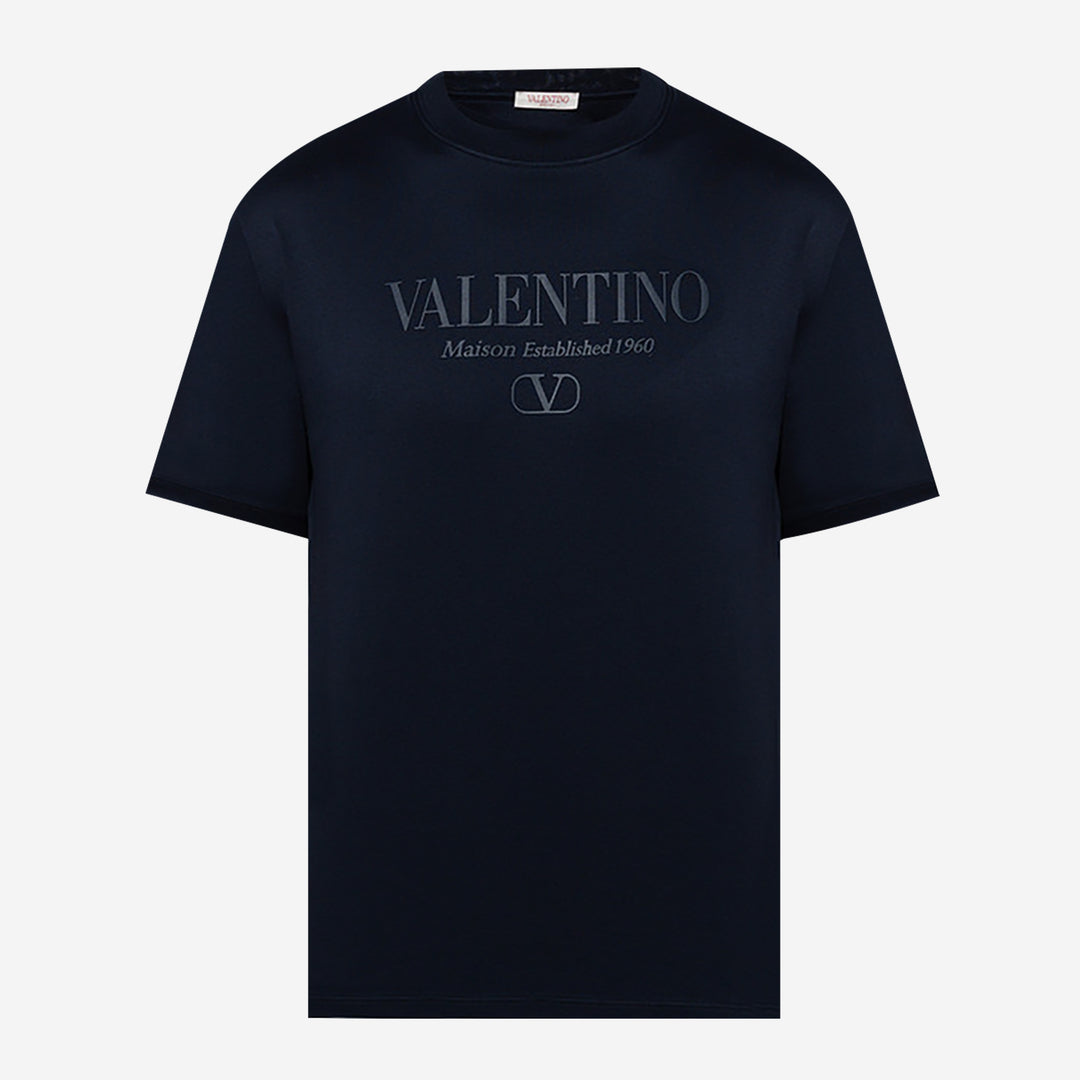 Valentino Garavani Logo Print Cotton T-Shirt – ZAP
