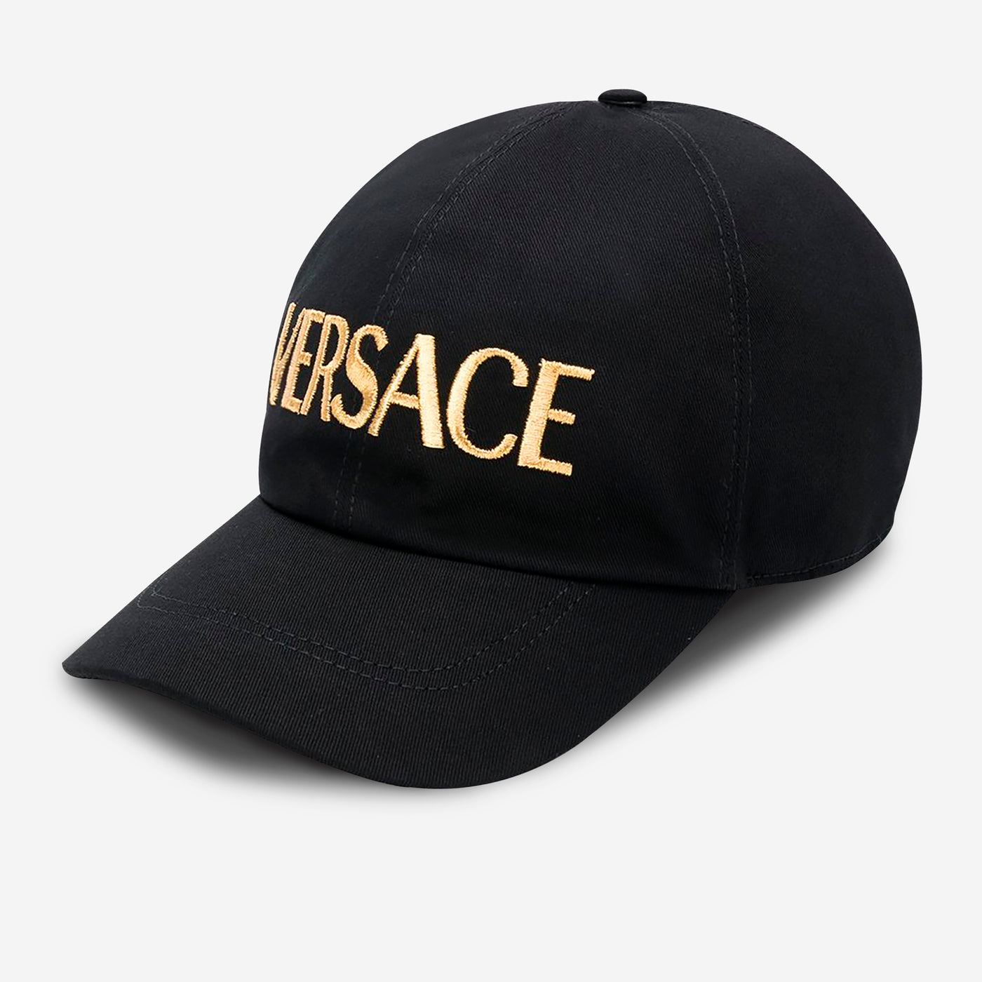 Versace Embroidered Logo Cap