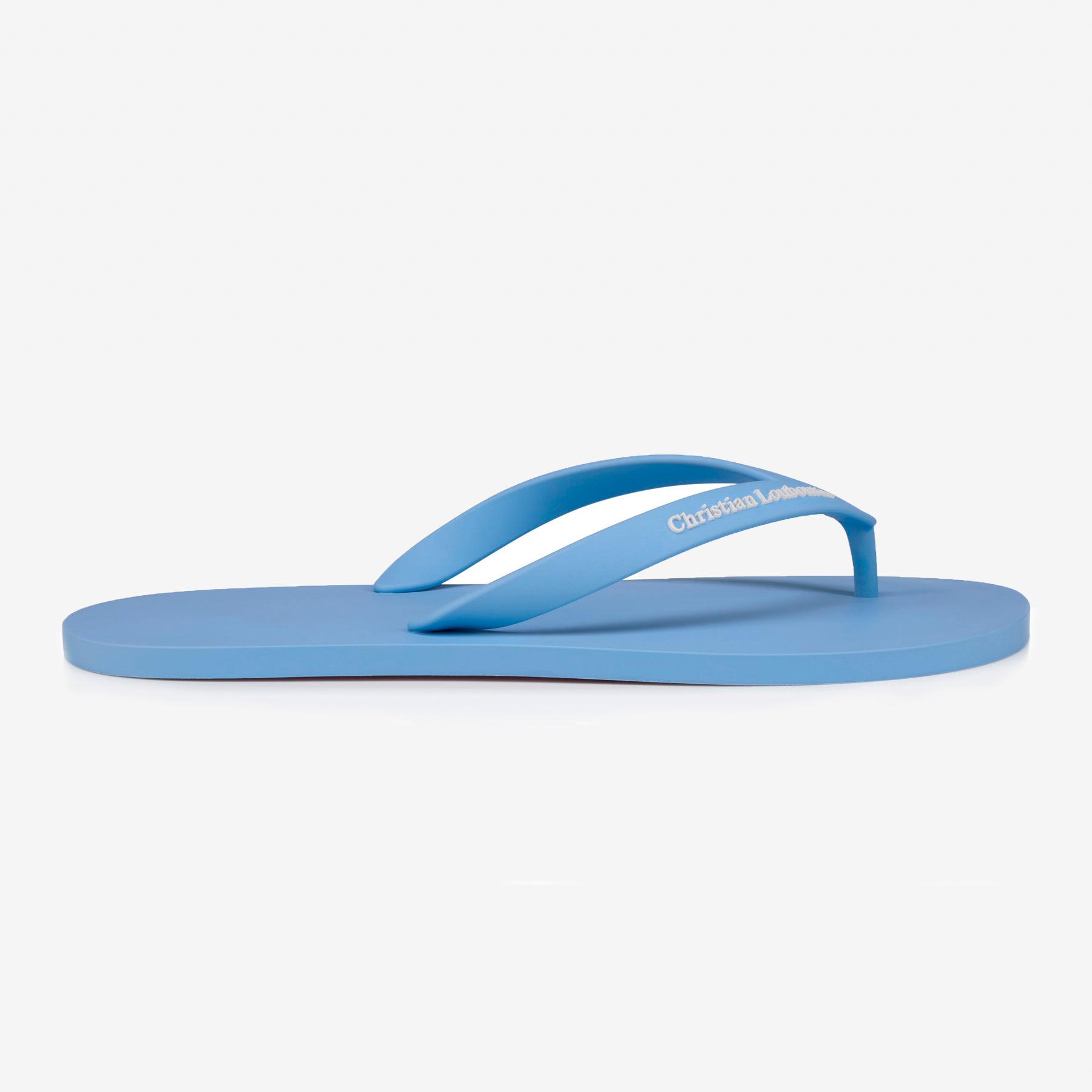 Christian Louboutin Summer Flat Rubber Thong Sandal