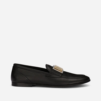 Dolce & Gabbana Plaque Loafers