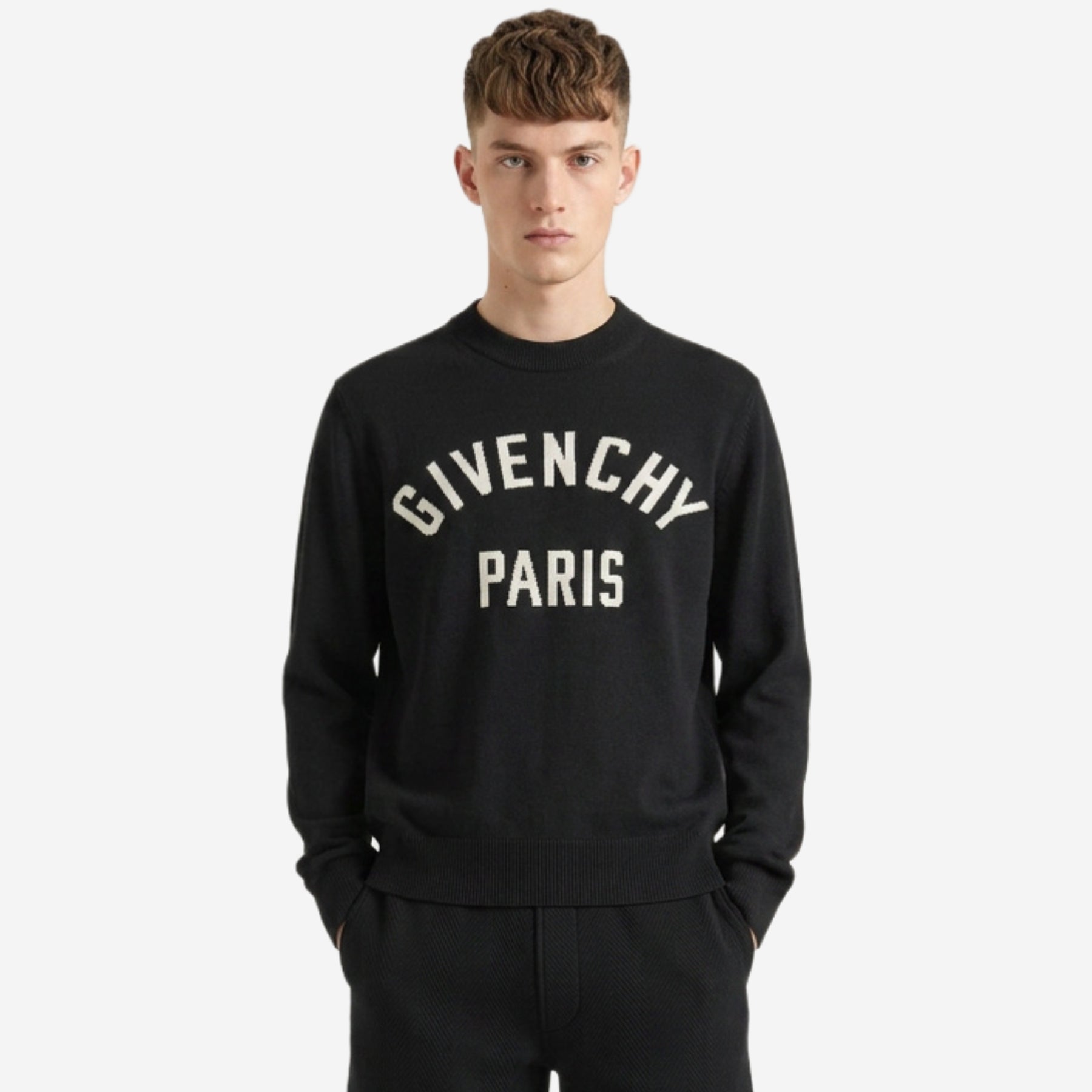 Givenchy Couture Seam Logo Knitwear