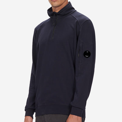 C.P. Company Light Fleece Half Zipped Sweatshirt