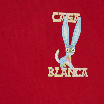 Casablanca Rabbit Print T-Shirt