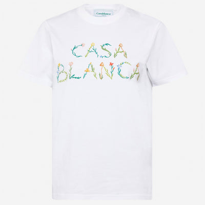 Casablanca L'arche Fleurie Printed T-Shirt