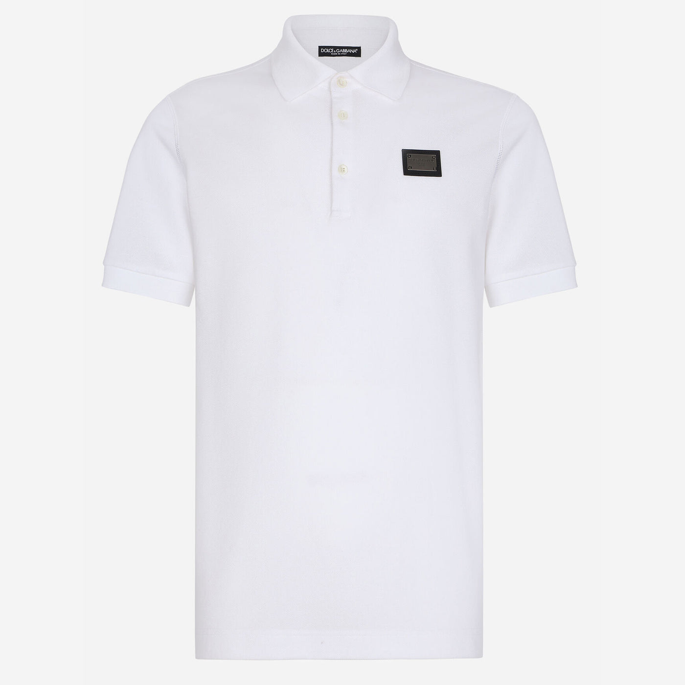 Dolce & Gabbana Branded Tag Polo Shirt