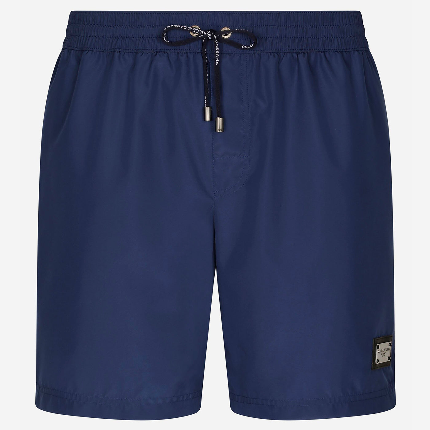 Dolce & Gabbana Branded Plate Mid Length Swim Shorts