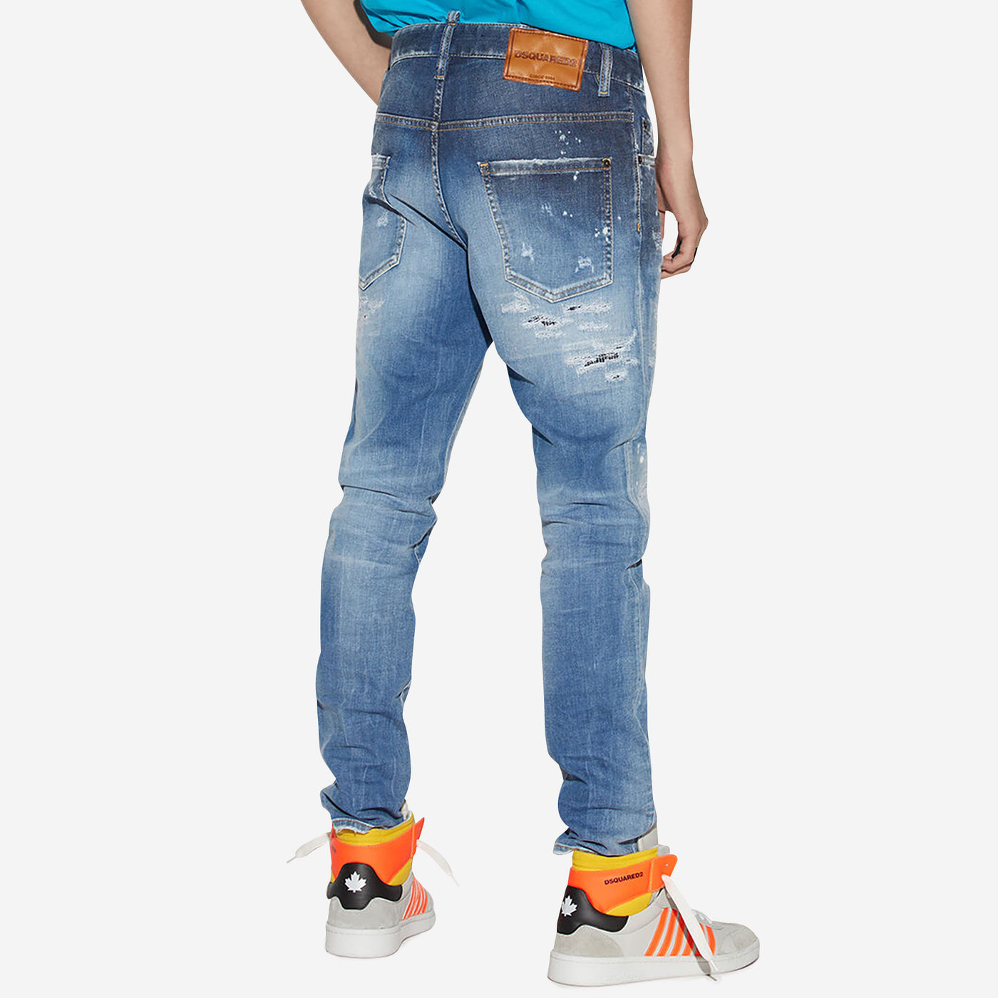 Dsquared2 Light Beach Blue Wash Super Twinky Jeans