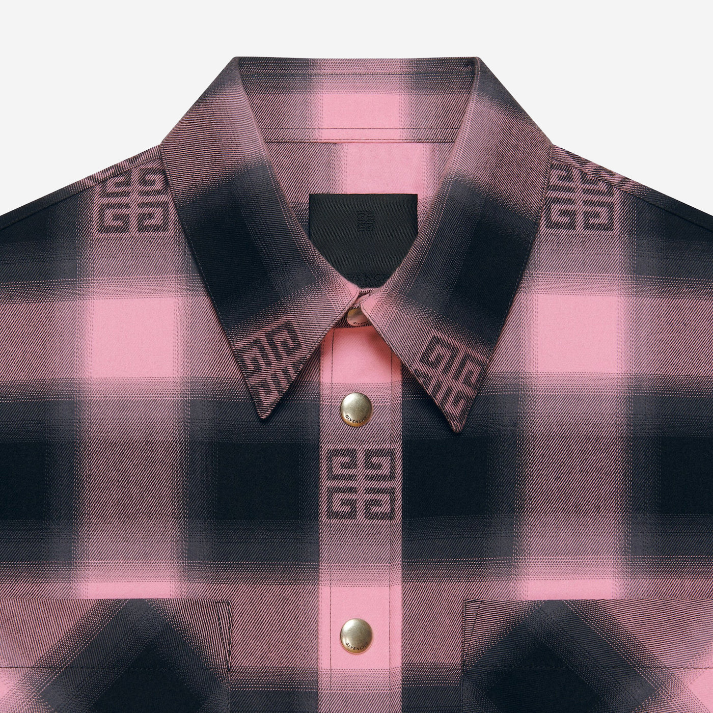 Givenchy 4G Checked Flannel Shirt