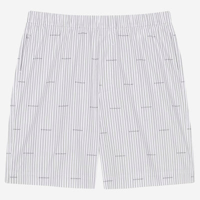 Givenchy Striped Logo Shorts