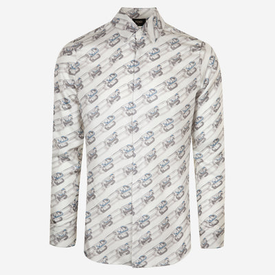 Fendi Silk Lock Shirt