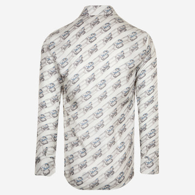 Fendi Silk Lock Shirt