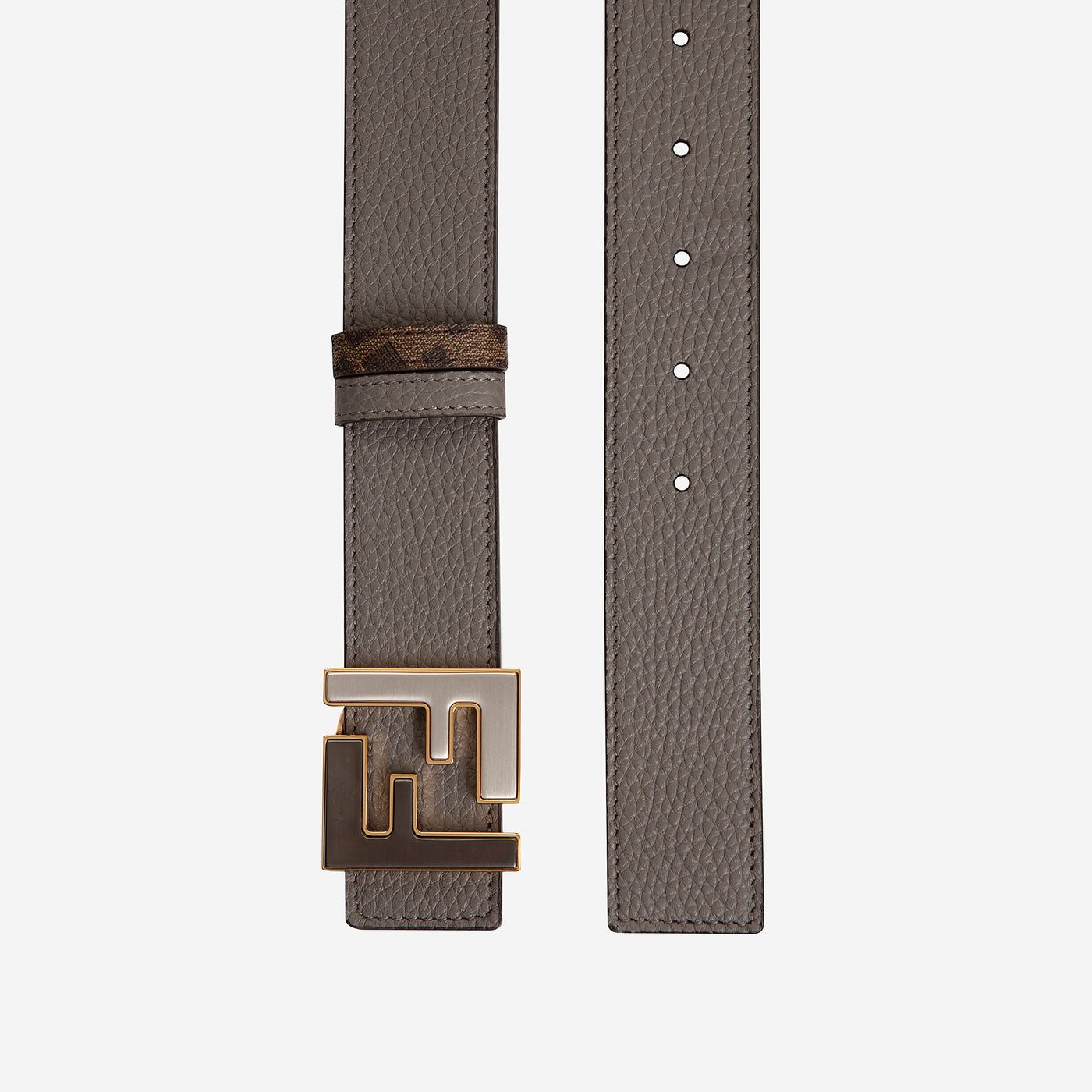 Fendi Reversible Squared FF belt
