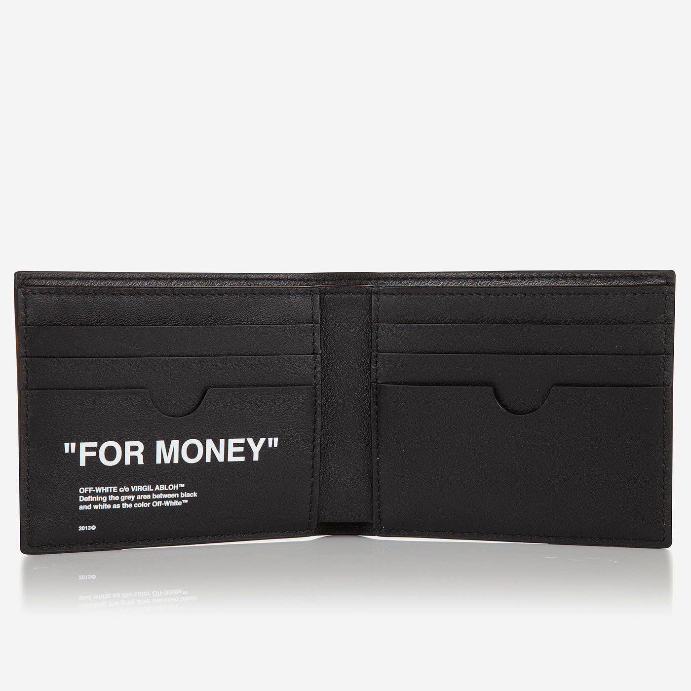 Off-White For Money Bi Fold Wallet