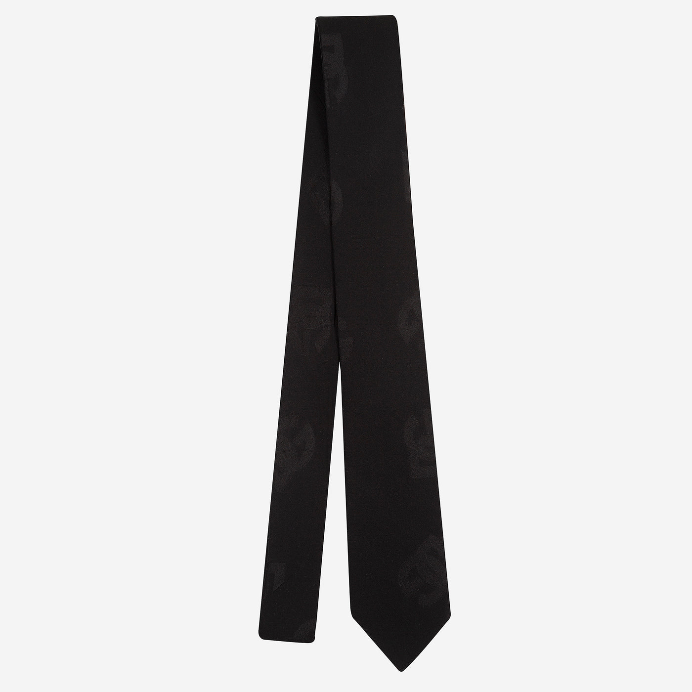 Dolce & Gabbana Silk Jacquard Blade Logo Tie