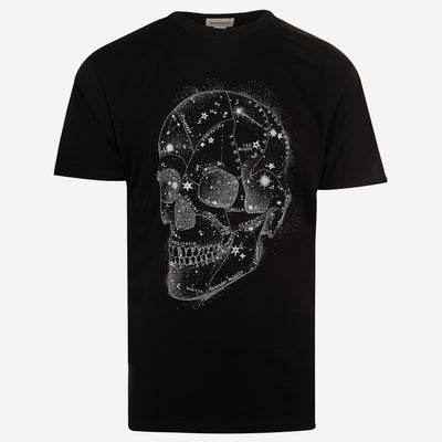 Alexander McQueen Celestial Skull Print T-Shirt