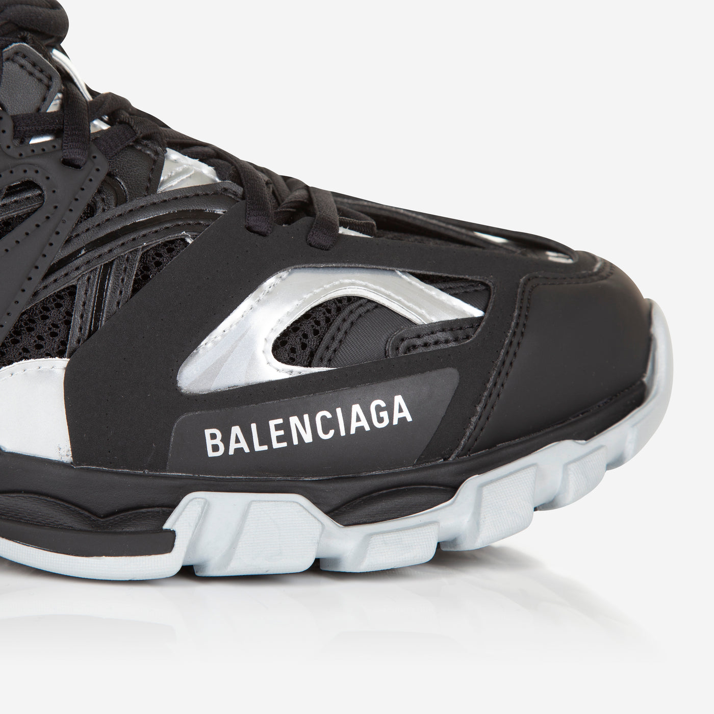 Balenciaga Silver Track Sneaker