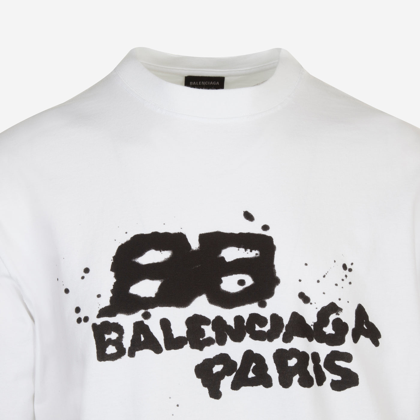 Balenciaga Hand Drawn BB Icon Medium Fit T-Shirt