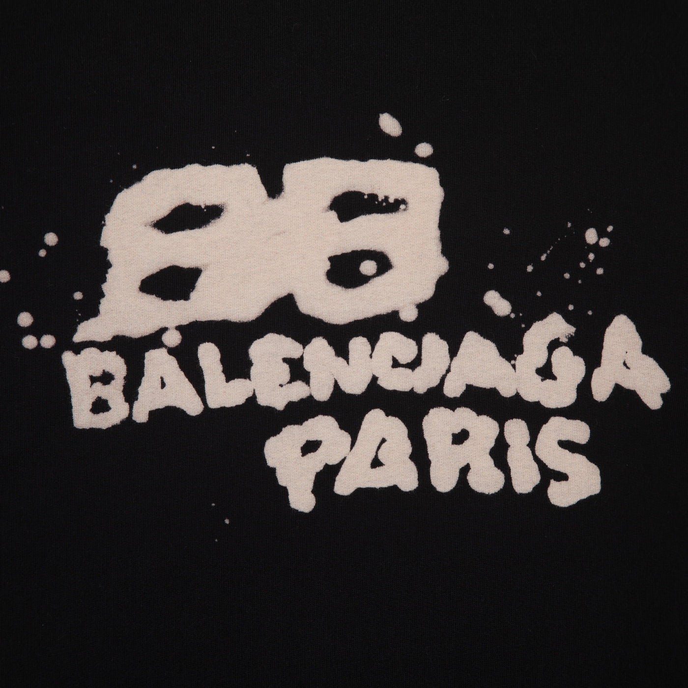 Balenciaga Hand Drawn BB Icon Large Fit Hoodie