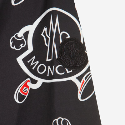 Moncler Logo Print Bowling Shirt