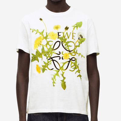 Loewe Anagram Flowers T-Shirt