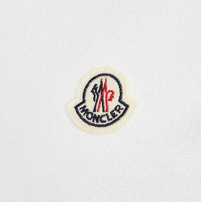 Moncler Tricolour Tip Collar Polo