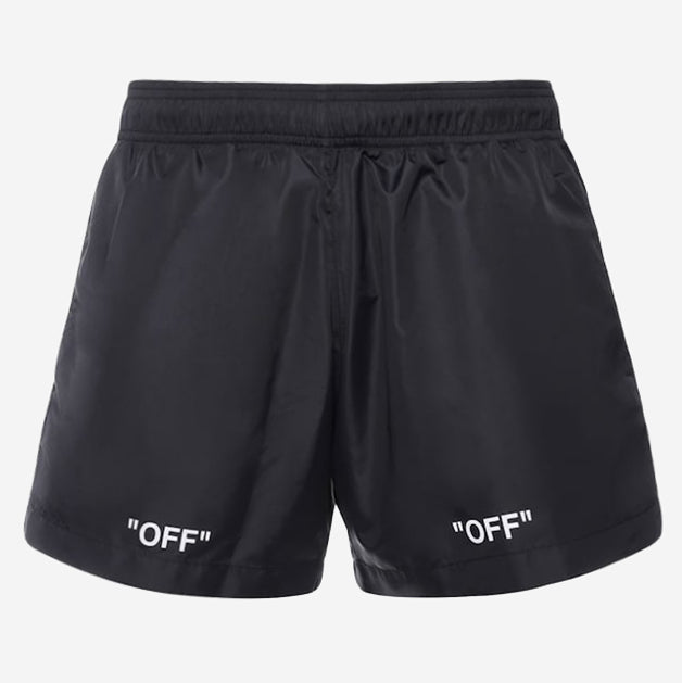 Off-White Off Quote Swim Shorts
