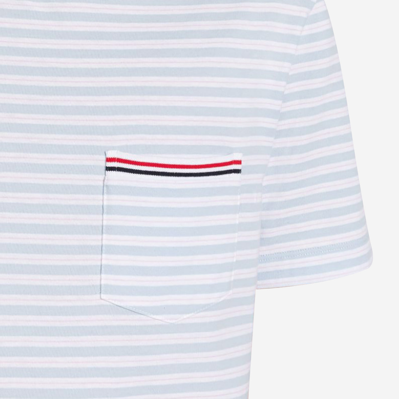 Thom Browne Stripe Jersey Pocket T-Shirt