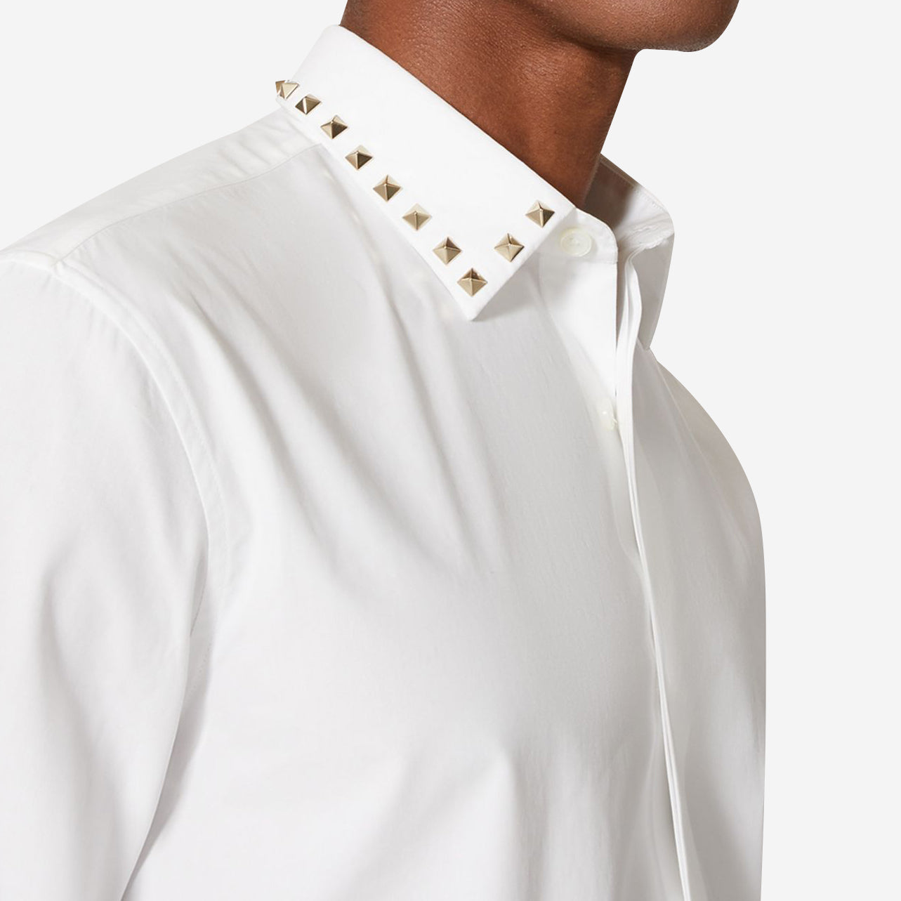 Valentino Studded Collar Shirt