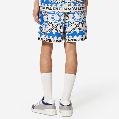 Valentino Mini Bandanna Print Shorts