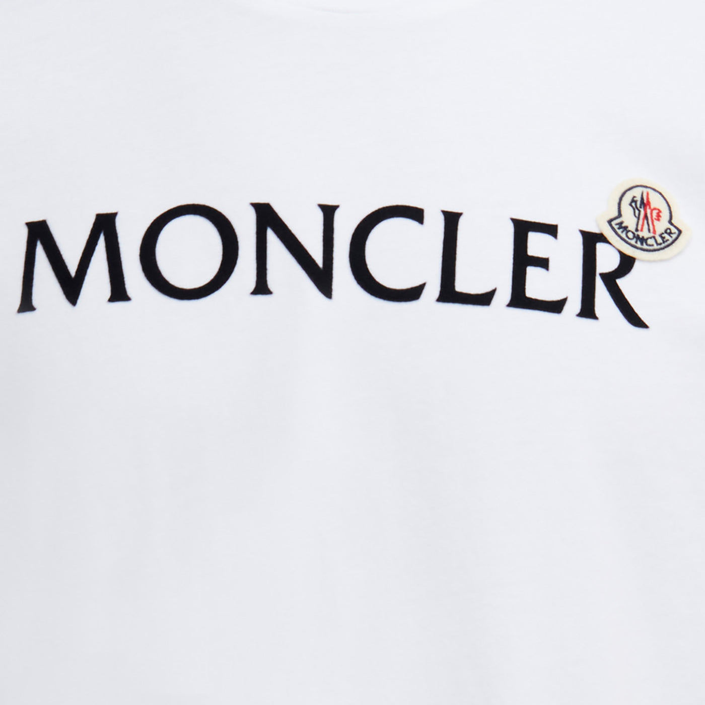 Moncler Logo And Badge T-Shirt