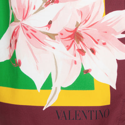 Valentino Floral Print Bermuda Shorts