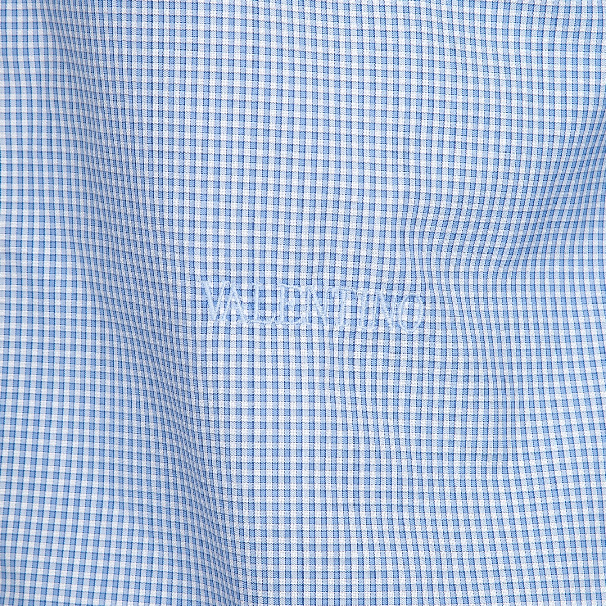 Valentino Check Print Shirt