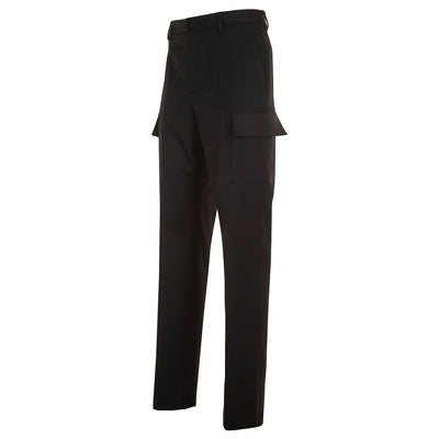 Valentino Stretch Wool Cargo Trousers