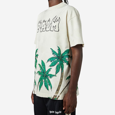 Palm Angels Palm & Skulls Vintage T-Shirt