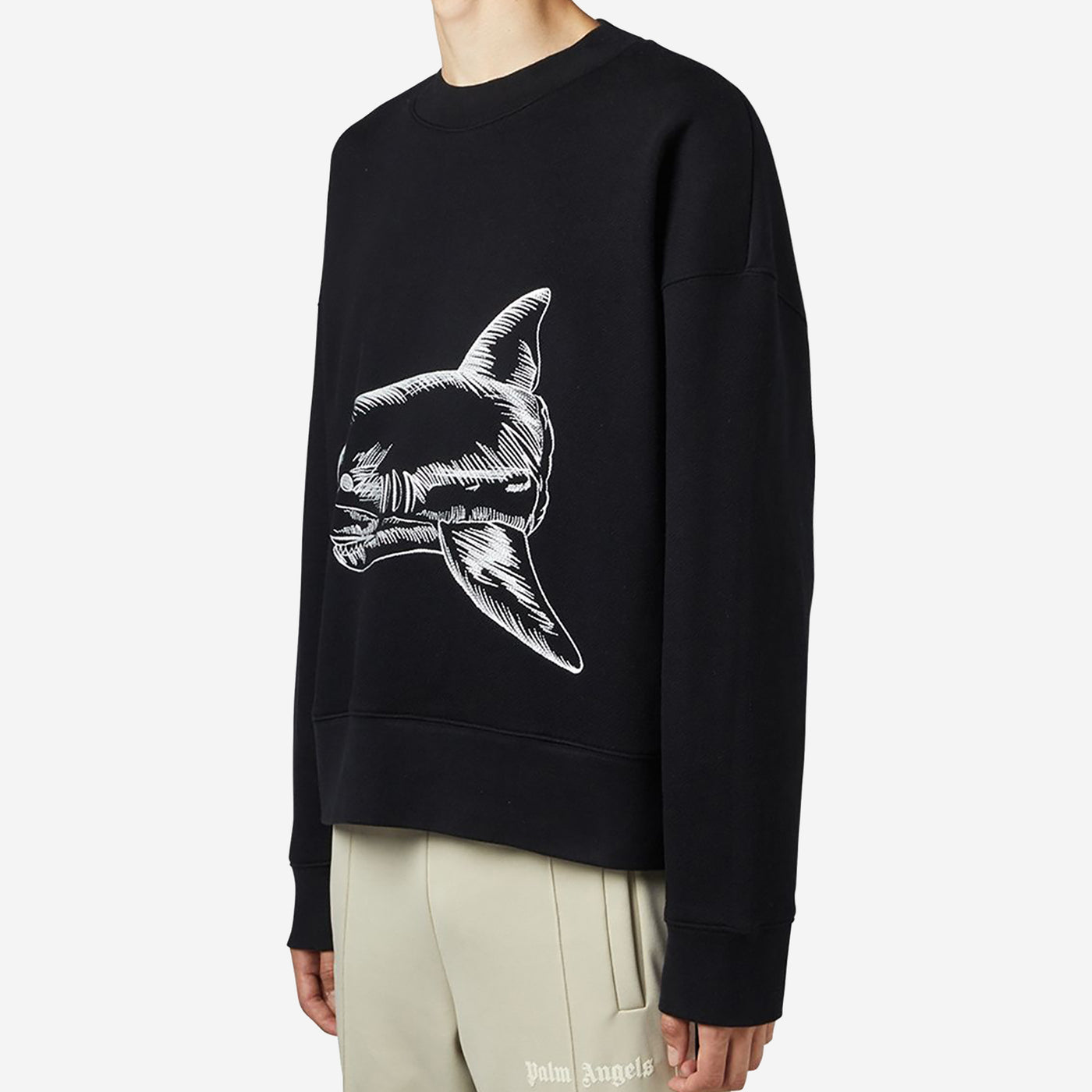 Palm Angels Split Shark Sweater